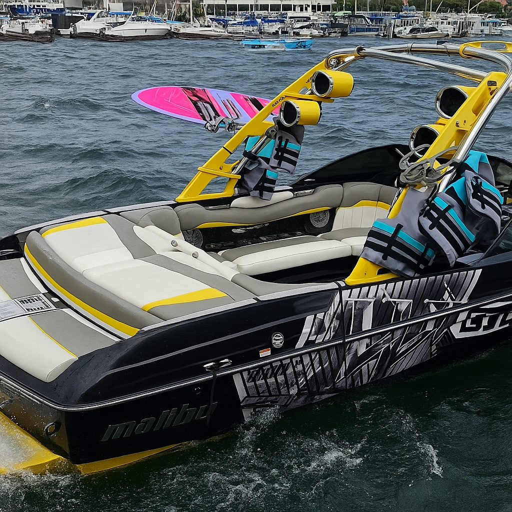 22ft Malibu Wakesetter